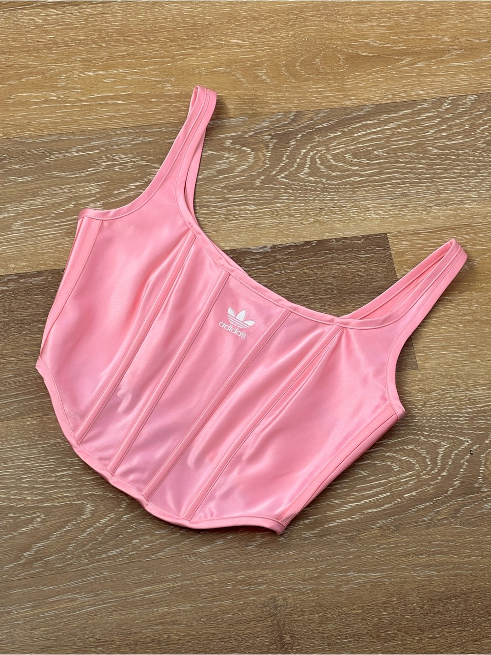 adidas Originals Pink Corset Tank Top sz. S